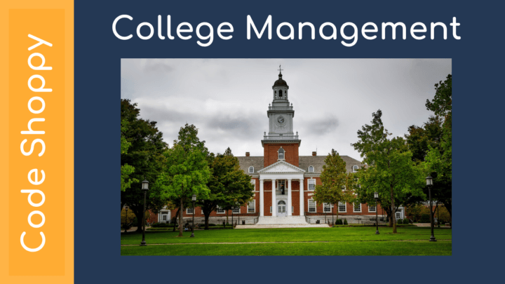 College campus Management System